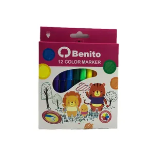 ماژیک 12 رنگ بنیتو کد 120