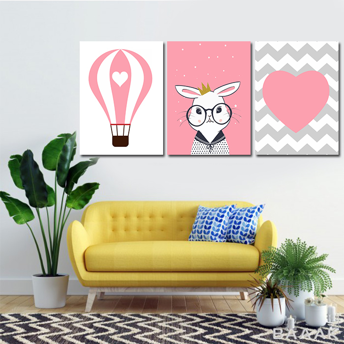 تابلو شاسی کودک مدل 02 مجموعه سه عددی