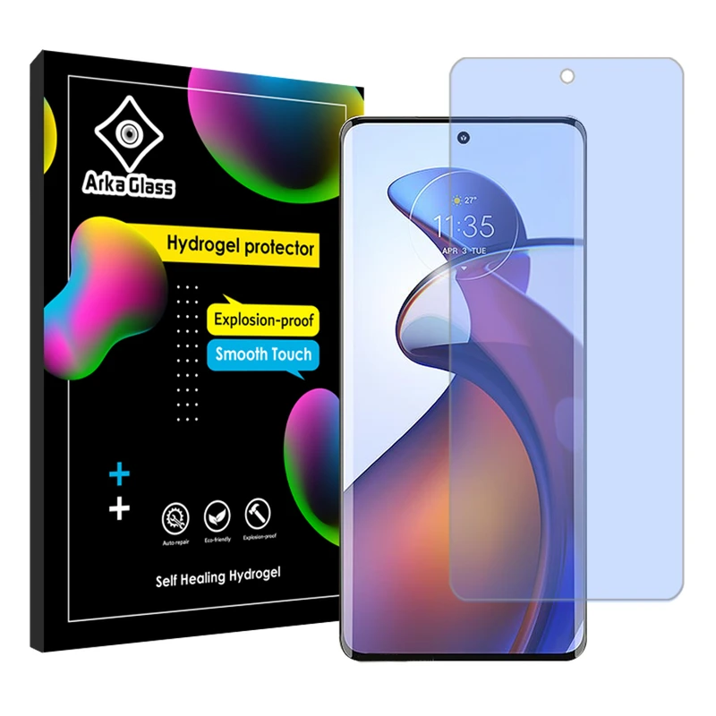 محافظ صفحه نمایش آنتی بلو آرکا گلس مدل Tough مناسب برای گوشی موبایل موتورولا Edge 30 Fusion