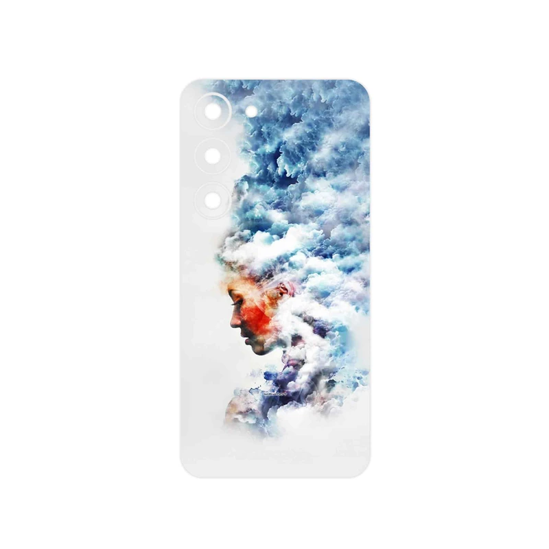 برچسب پوششی ماهوت مدل Women and the Cloud Digital Art مناسب برای گوشی موبایل سامسونگ Galaxy S23