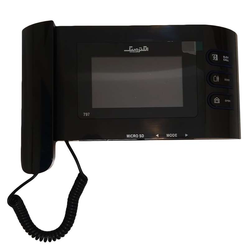 مانیتور دربازکن تصویری الکتروپیک مدل 797 کد 3 مانیتور دربازکن تصویری الکتروپیک مدل 797 کد 3