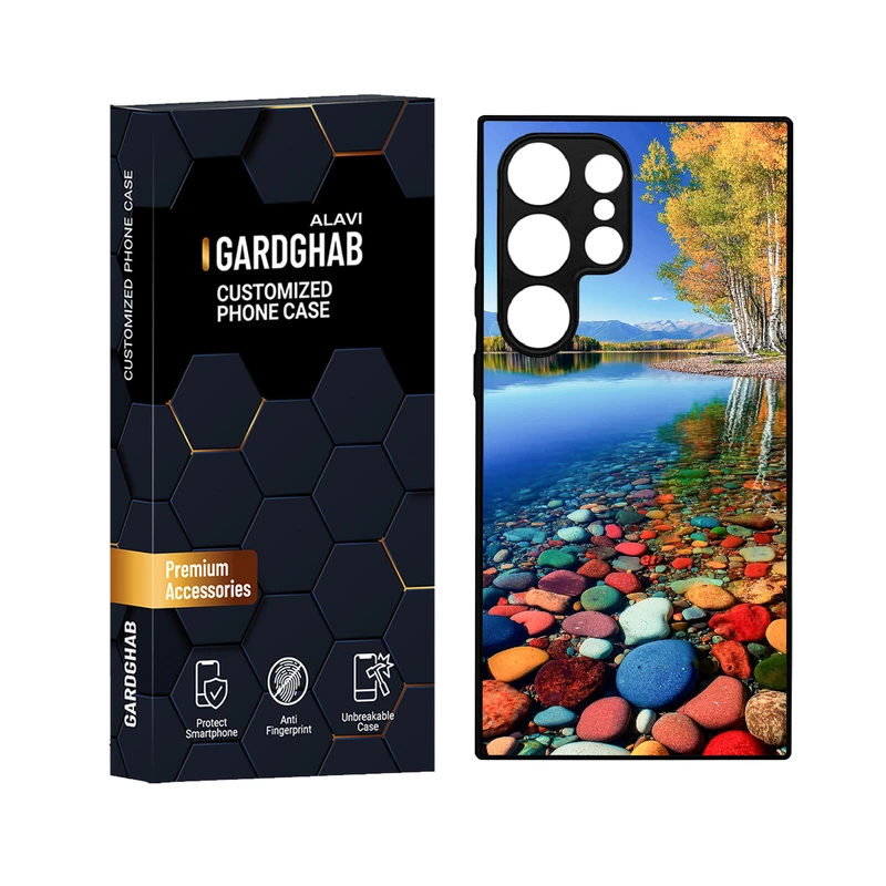 کاور گارد قاب علوی مدل دور ژله ای مناسب برای گوشی موبایل سامسونگ Galaxy S24 Ultra