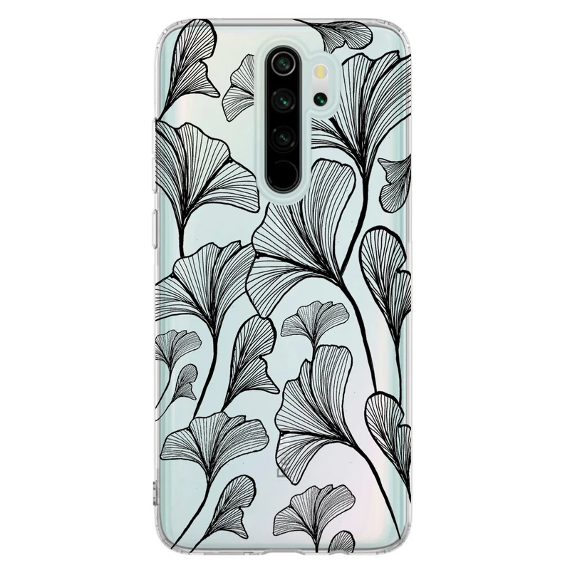 کاور مگافون طرح برگ مدل C51-W مناسب برای گوشی موبایل شیائومی Redmi Note 8 Pro