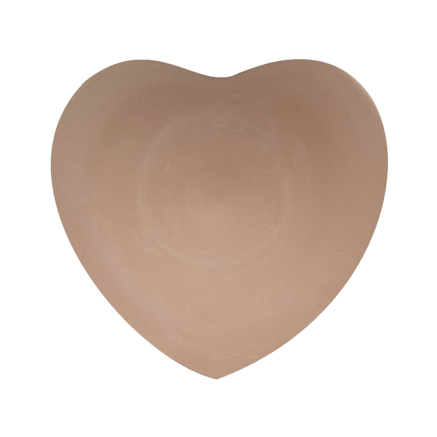 بشقاب دیوارکوب سفالی مدل قلب مجموعه 3 عددی