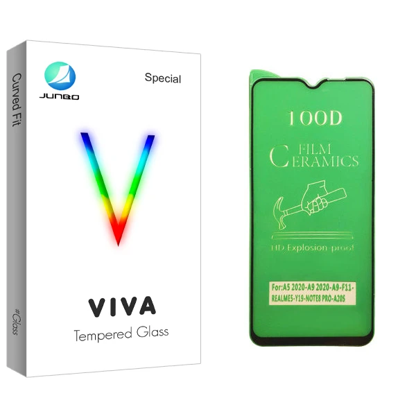 محافظ صفحه نمایش سرامیکی جانبو مدل Viva Glass مناسب برای گوشی موبایل شیائومی Redmi Note 8 Pro