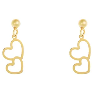 گوشواره طلا 18 عیار ماهک مدل ME0559