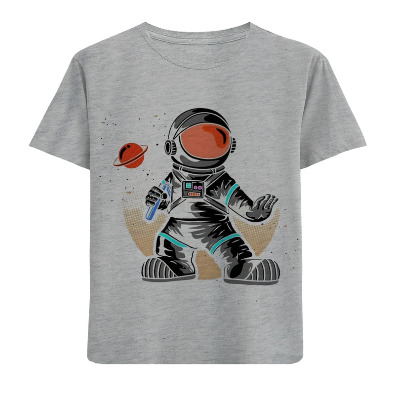 تی شرت بچگانه مدل آستین کوتاه فضانورد M50