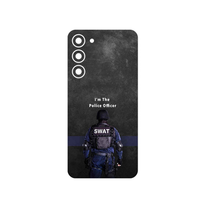 برچسب پوششی ماهوت مدل Police Officer مناسب برای گوشی موبایل سامسونگ Galaxy S23 Plus