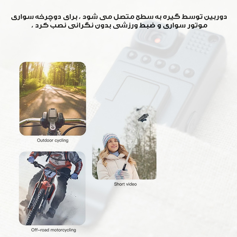 دوربین فیلم برداری ورزشی مدل بادی کمرا کد L9