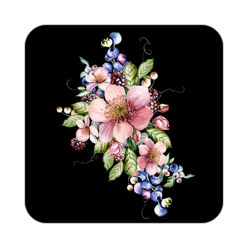 زیر لیوانی کاکتی طرح گل مدل mp19533