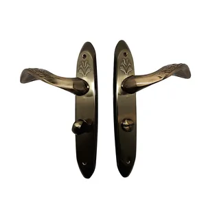 دستگیره در ترووان مدل پلاک سرویسی راست بازشو کد 1733 مجموعه 2 عددی 