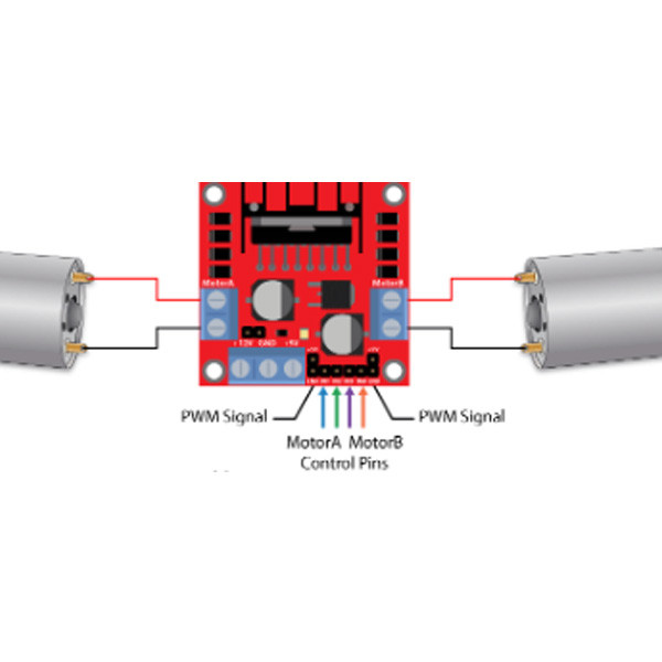 موتور درایو مدل lm298n
