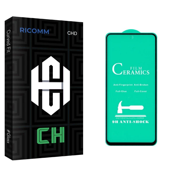 محافظ صفحه نمایش سرامیکی ریکام مدل CH glass مناسب برای گوشی موبایل شیائومی Redmi Note 9 Pro / Note 9S