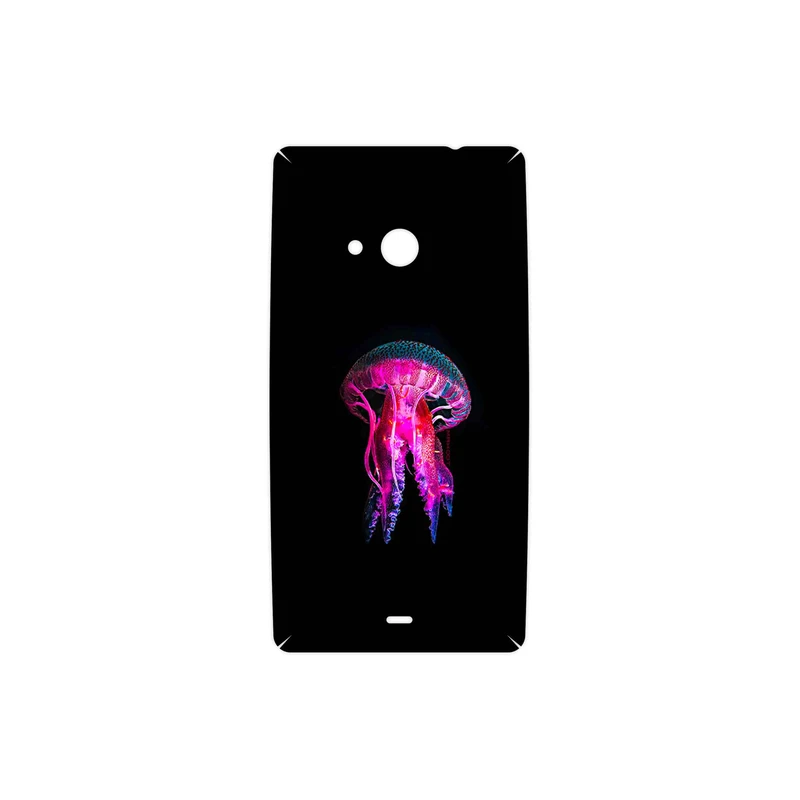 برچسب پوششی ماهوت مدل jellyfish مناسب برای گوشی موبایل مایکروسافت Lumia 535