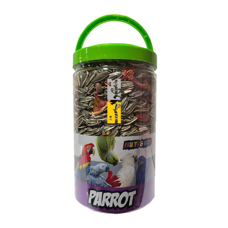  غذای کاسکو و طوطی سانان شهرپت مدل آجیلی وزن 750 گرم