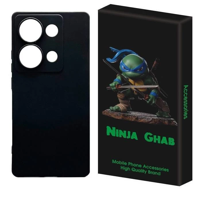 کاور نینجا قاب مدل سیلیکونی مناسب برای گوشی موبایل شیائومی Poco M6 Pro