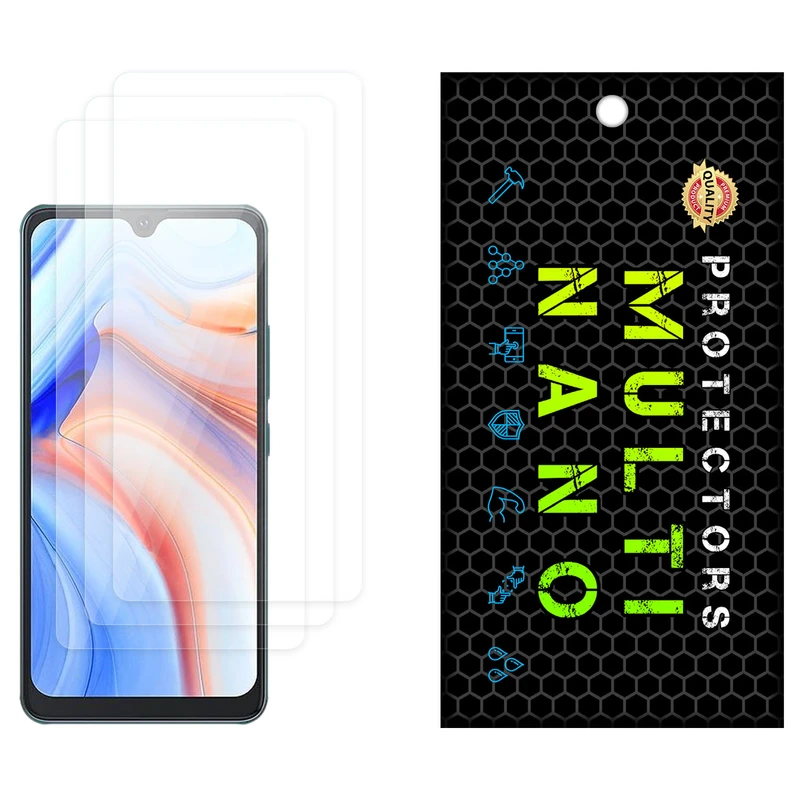 محافظ صفحه نمایش مولتی نانو مدل X-S3N مناسب برای گوشی موبایل کوبوت Note 8 بسته سه عددی