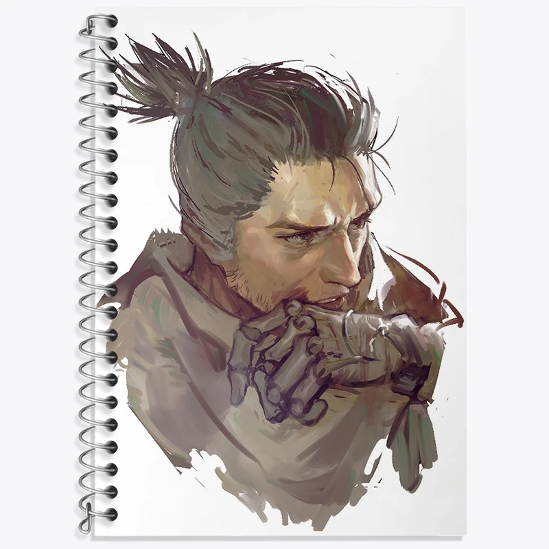 دفتر لغت 50 برگ خندالو طرح بازی سکیرو (sekiro) کد 31706