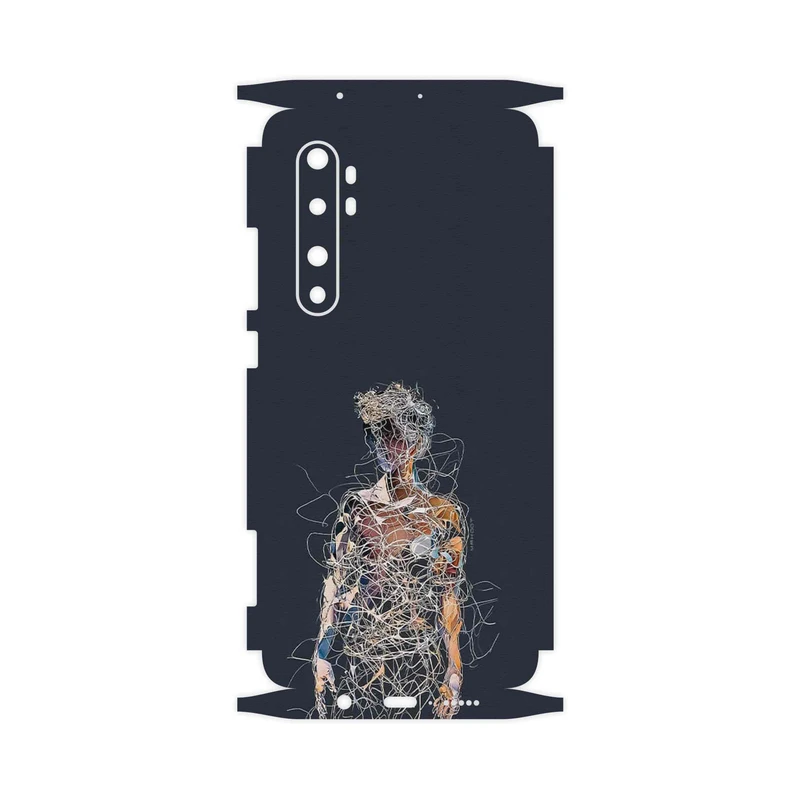 برچسب پوششی ماهوت مدل Strings Digital Art 1-FullSkin مناسب برای گوشی موبایل شیائومی Mi Note 10 Lite