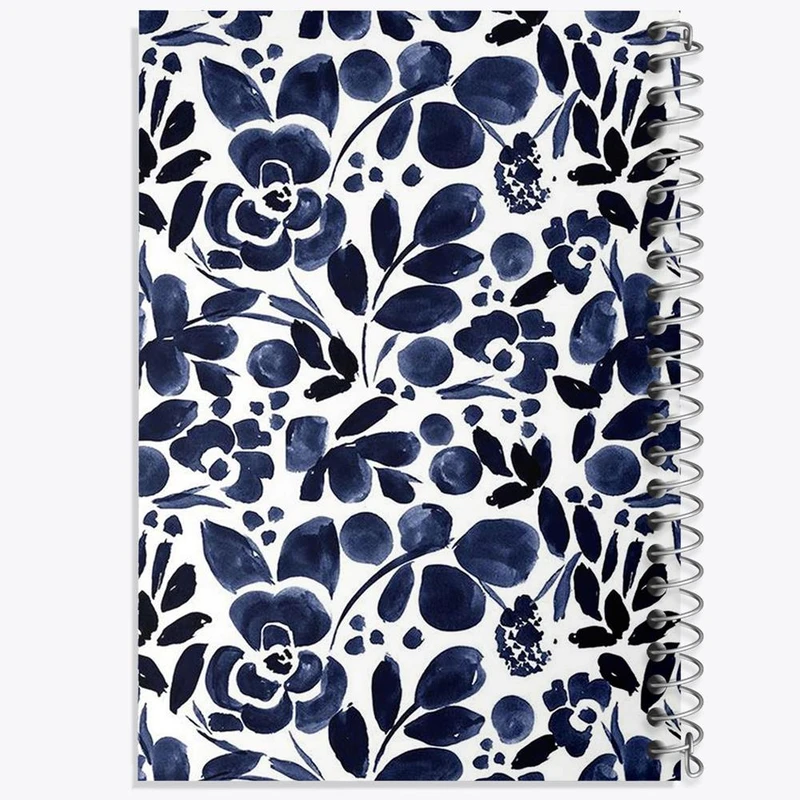 دفتر مشق 50 برگ خندالو مدل گل گلی کد 2205