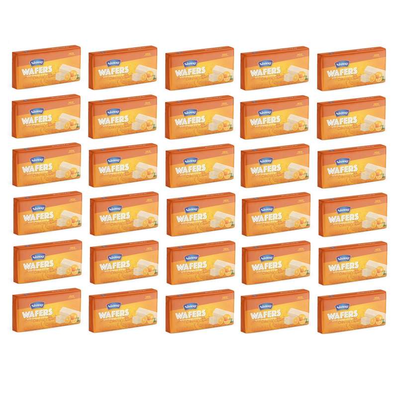 ویفر سوپرمانژ پرتقالی سیرنگ 125 گرم- بسته 30 عددی