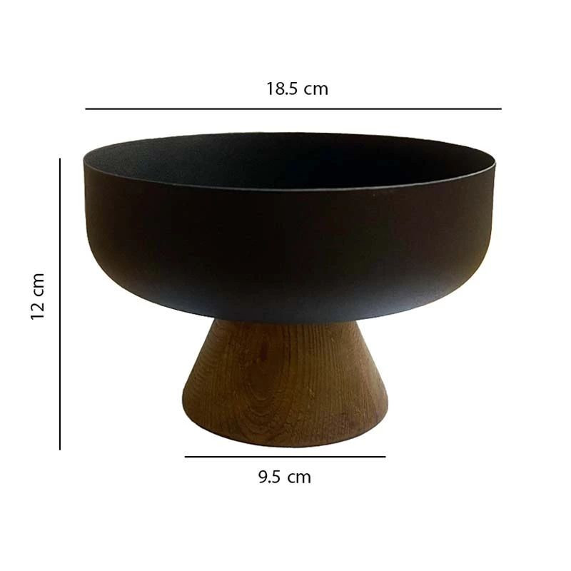 شکلات خوری مدل فلزی پایه چوبی