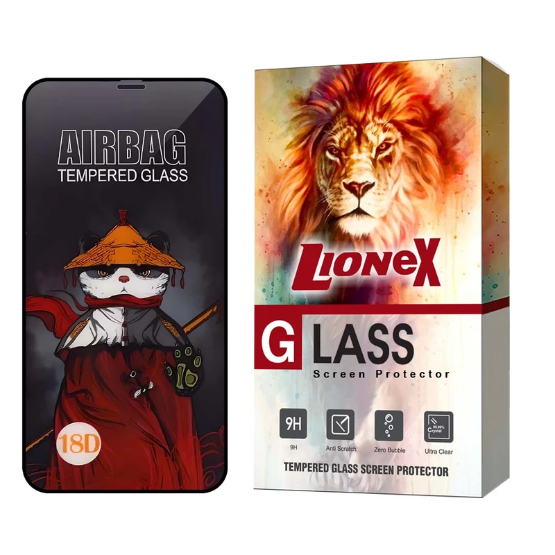 محافظ صفحه نمایش لایونکس مدل AIRSLNWLI مناسب برای گوشی موبایل اپل iPhone 12 Pro / iPhone 12