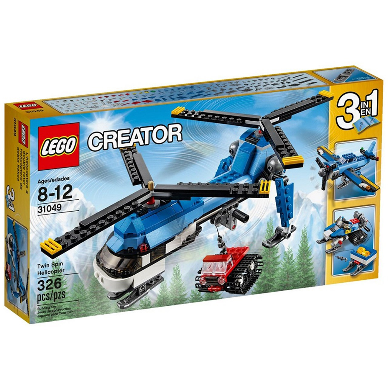 لگو مدل Twin Spin Helicopter 31049
