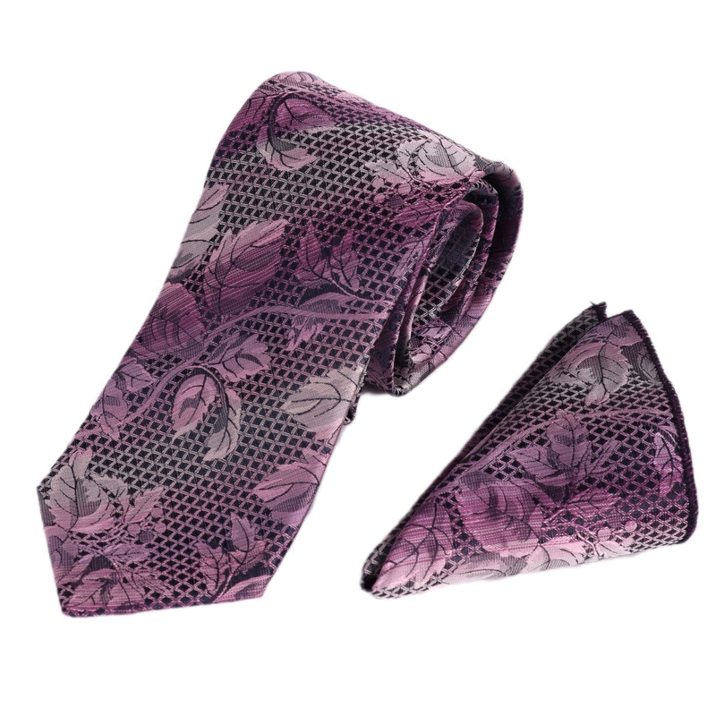 ست کراوات و دستمال جیب مردانه امپریال مدل A8