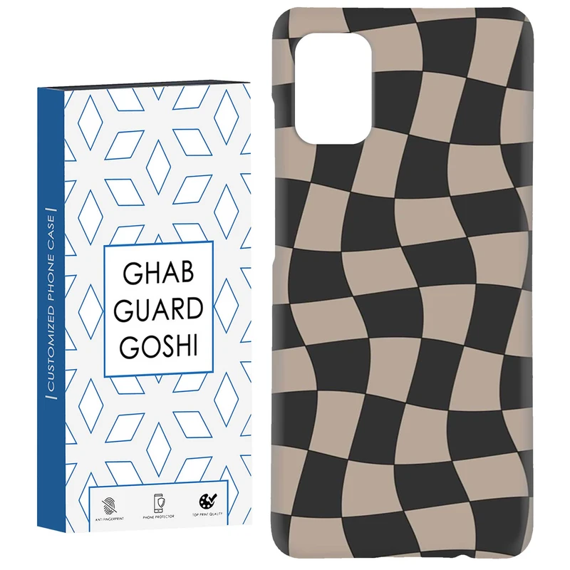 کاور قاب گارد گوشی طرح شطرنجی کد Dimo-476 مناسب برای گوشی موبایل سامسونگ Galaxy A31
