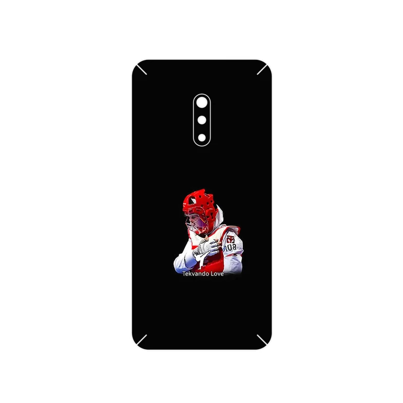 برچسب پوششی ماهوت مدل Tekvando مناسب برای گوشی موبایل اپو Realme X