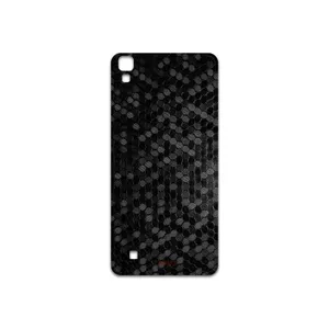 MAHOOT Honey-Comb-Circle Cover Sticker for LG X Power