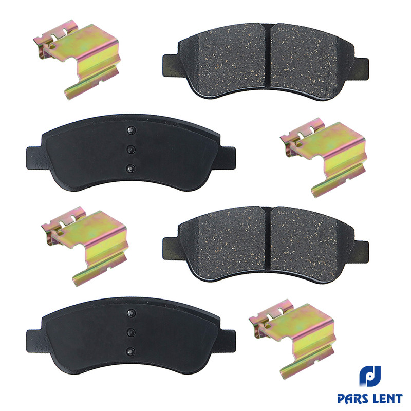 لنت ترمز جلو لنت پارس مدل 23954 مناسب برای پژو 206 تیپ 6 اتوماتیک