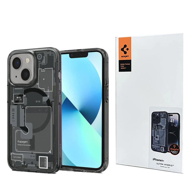 کاور اسپیگن مدل METAL مناسب برای گوشی موبایل اپل iPhone 14