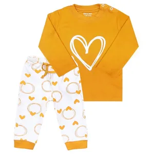 ست تی شرت و شلوار نوزادی ریکالاکو مدل دلا