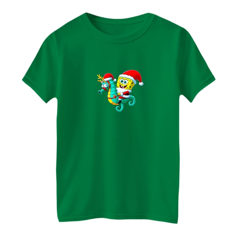 تی شرت آستین کوتاه بچگانه مدل کریسمسی کد 05