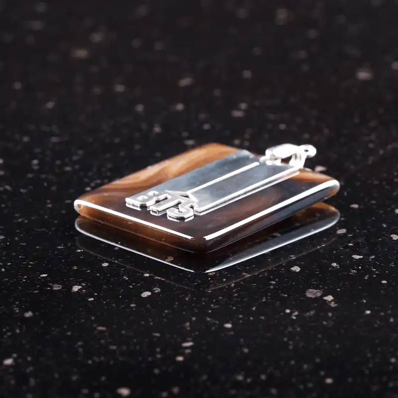 آویز گردنبند نقره مدل 1352