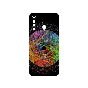 MAHOOT Mathematical Geometric Shape 2 Cover Sticker for Samsung Galaxy A60