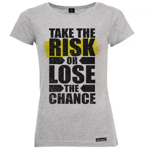 تی شرت آستین کوتاه زنانه 27 مدل Risk کد MH1276