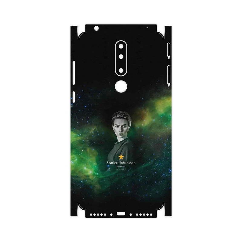 برچسب پوششی ماهوت مدل Scarlett Johansson-FullSkin مناسب برای گوشی موبایل نوکیا 3.1 Plus