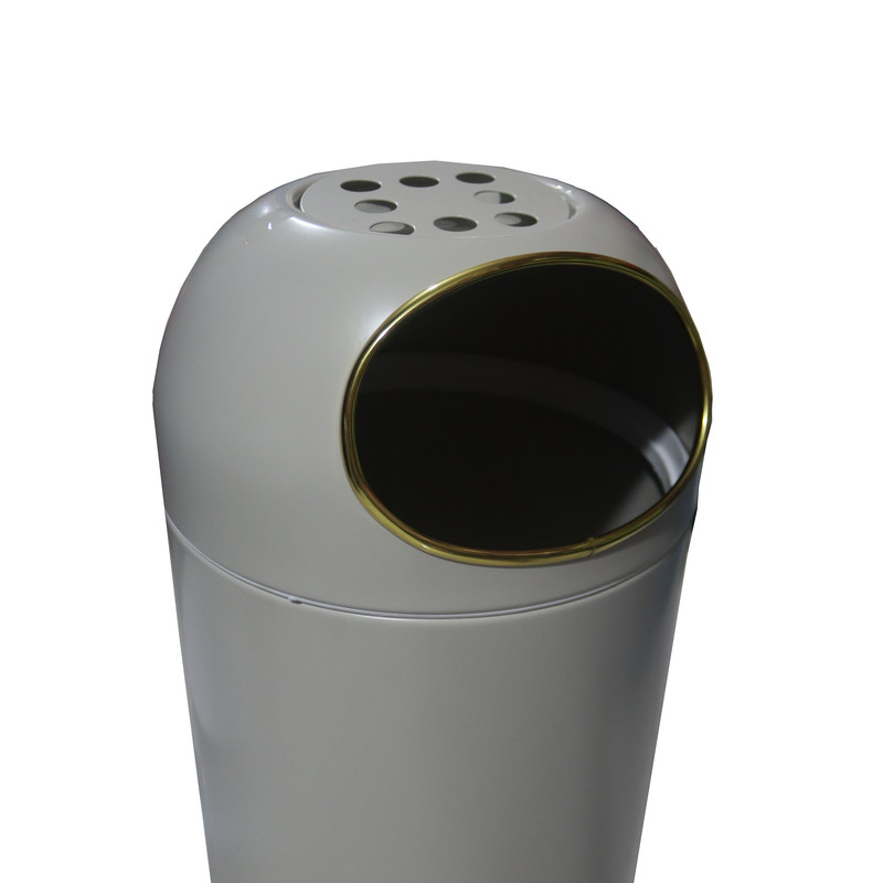 سطل زباله بهازکالا مدل کنار سالنی کد  YPKR-MAT-14L-70CM