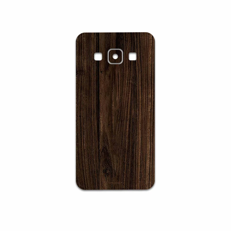 برچسب پوششی ماهوت مدل Dark Walnut Wood مناسب برای گوشی موبایل سامسونگ Galaxy A3
