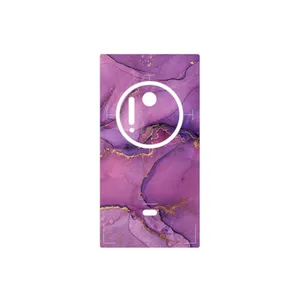 MAHOOT Purple Marble Cover Sticker for Nokia Lumia 1020