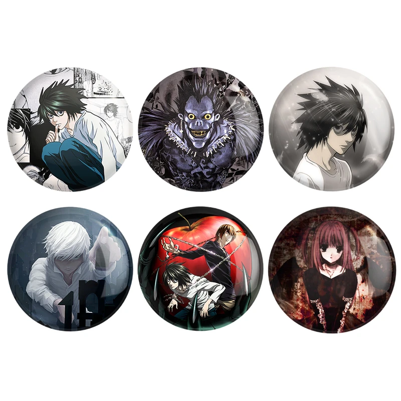 پیکسل خندالو مدل انیمه Death Note کد 442B مجموعه 6 عددی