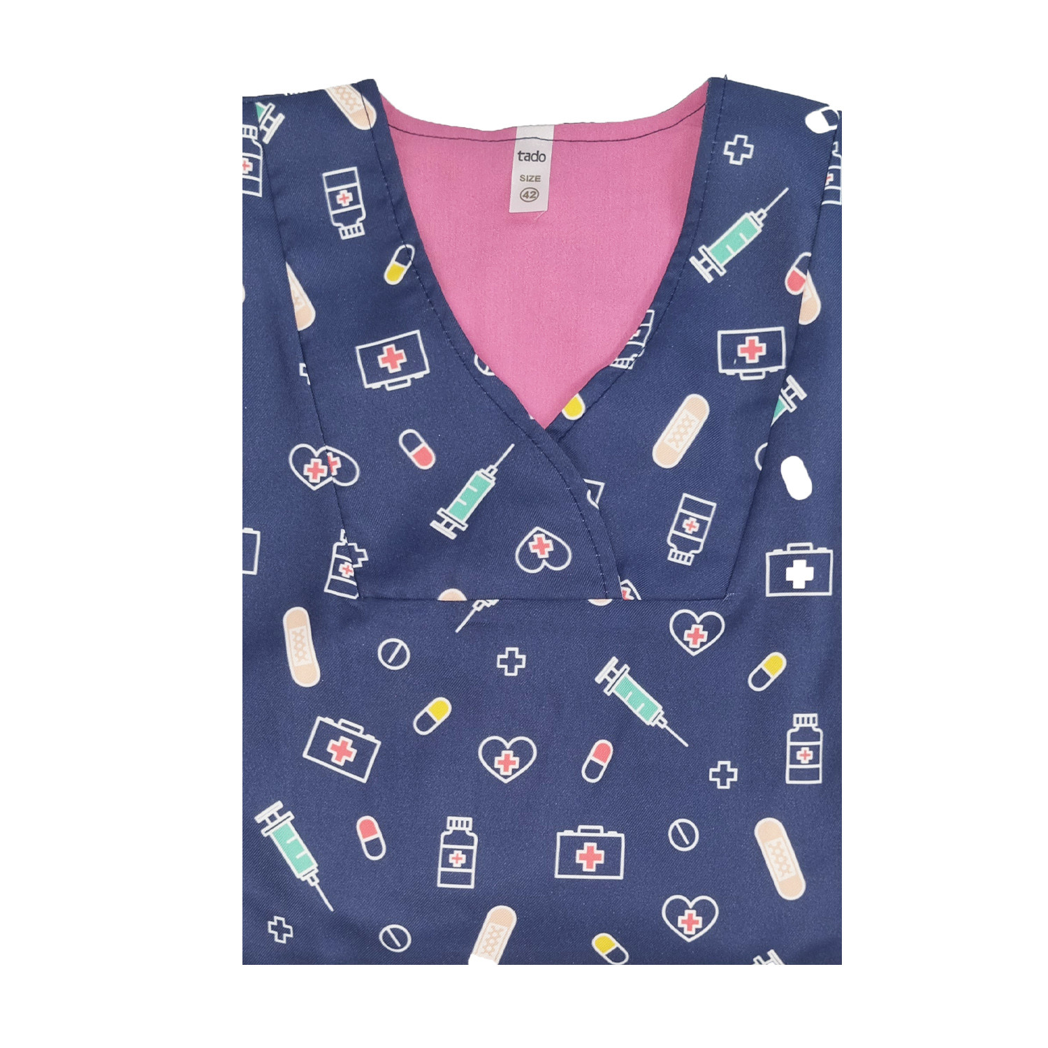 روپوش پزشکی زنانه تادو مدل RO1914