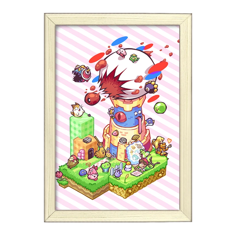 تابلو خندالو طرح بازی متروید (Metroid) کد 35636