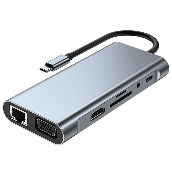 هاب 11 پورت USB-C مجنتیک مدل CHD11