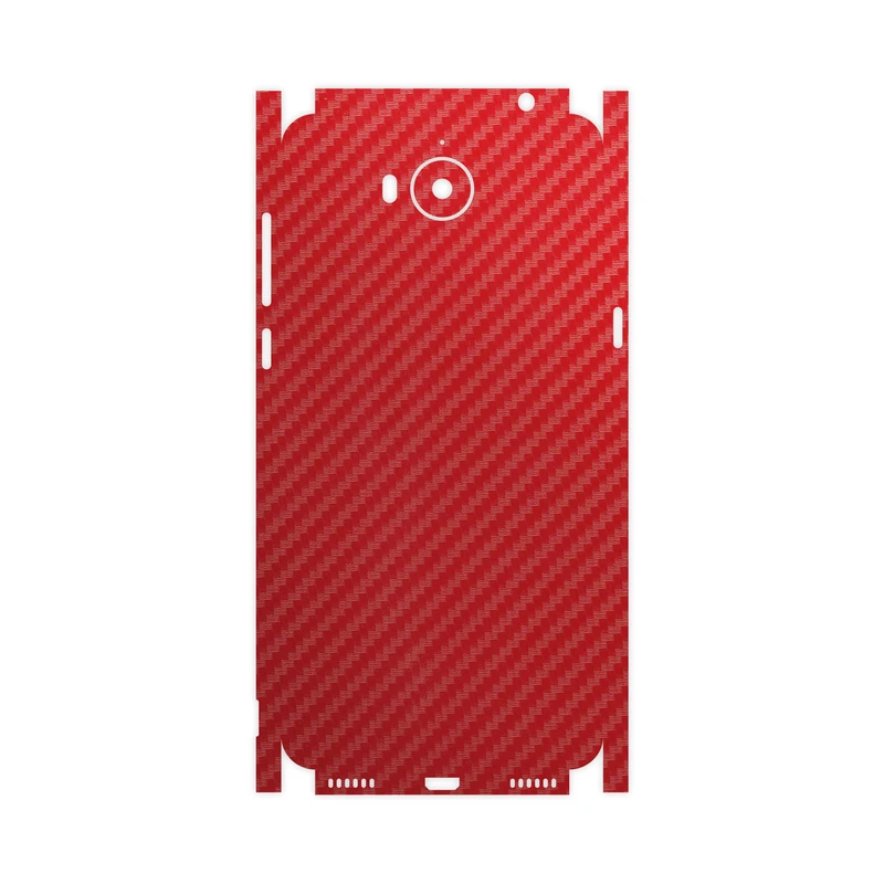 برچسب پوششی ماهوت مدل Red-Fiber-FullSkin مناسب برای گوشی موبایل هوآوی Y5 2017
