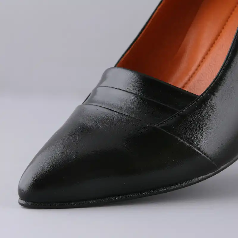 کفش زنانه چرم یلسان مدل تارا کد msk-TRA-613-GN