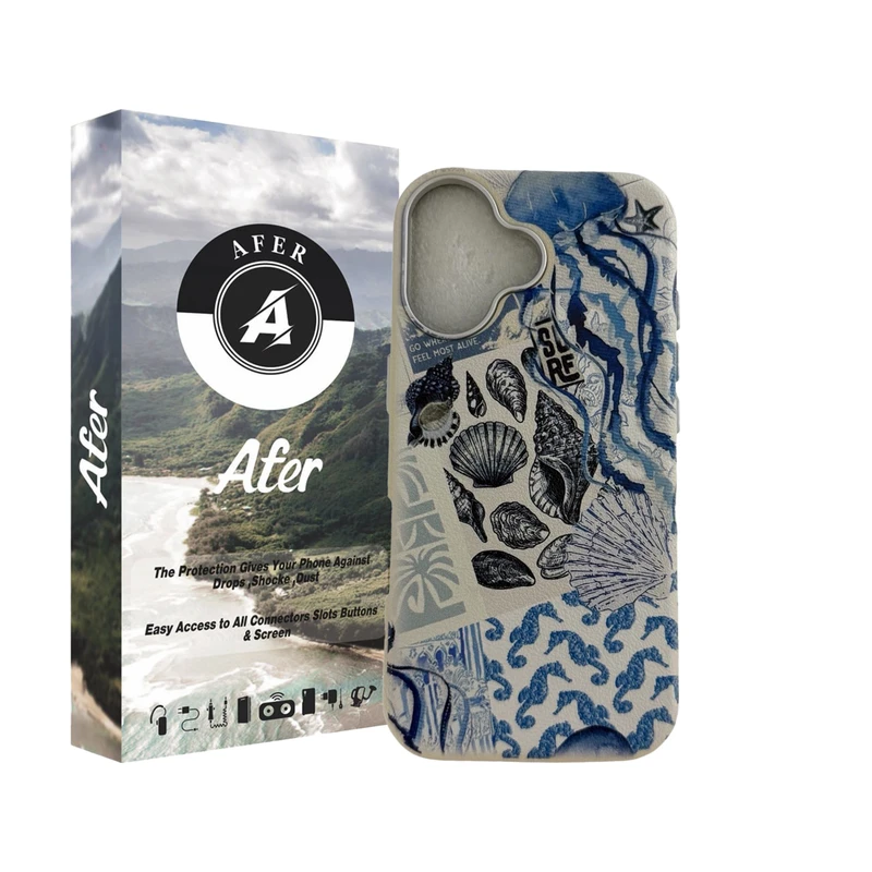 کاور افر مدل دریا  مناسب برای گوشی موبایل اپل IPHONE 16  